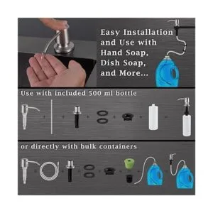 Dispensador de jabón para fregadero integrado dispensador_5