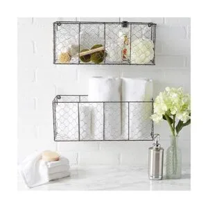 DII Chicken Wire Collection Cestas de pared vintage de_5