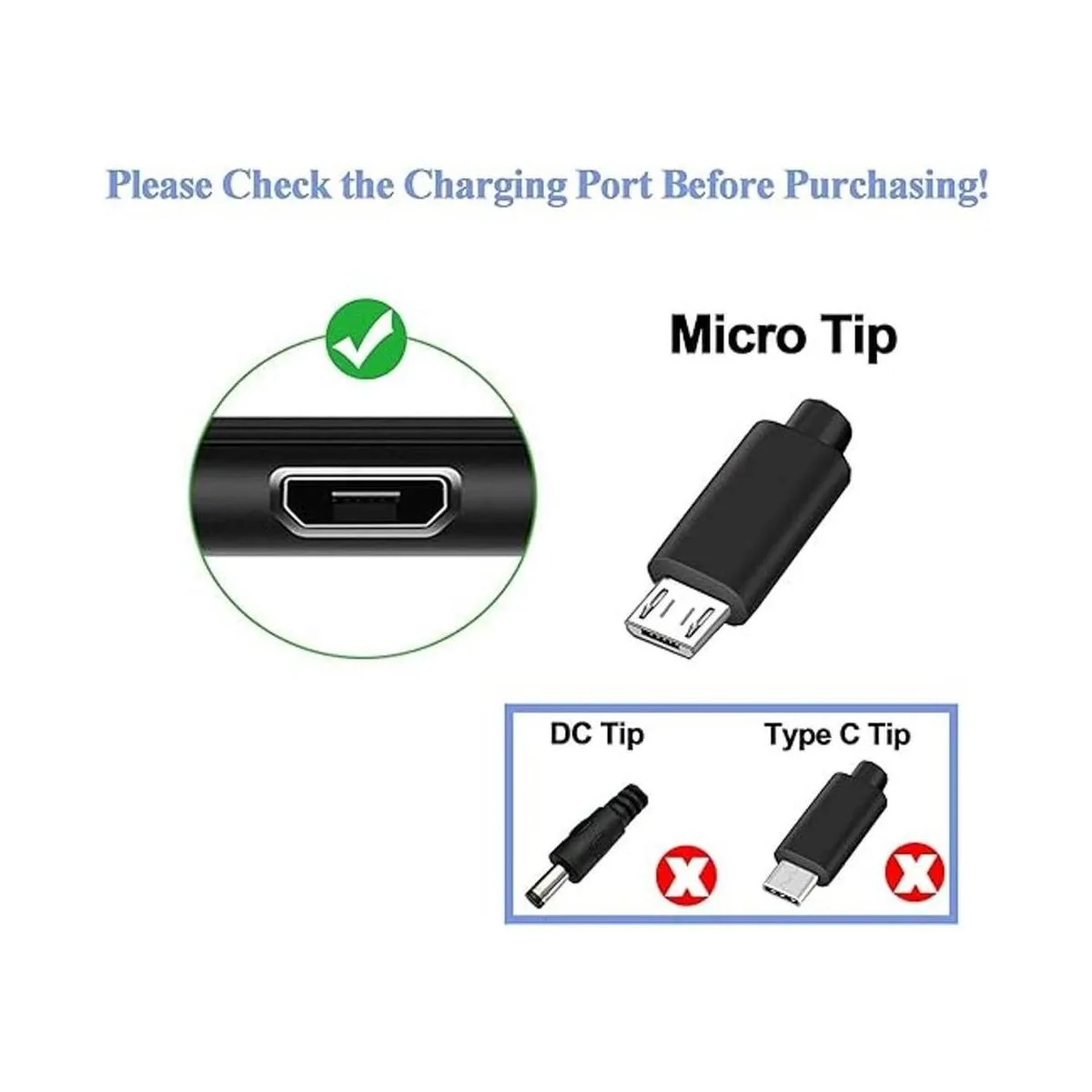 TPLtech Cable de carga micro USB de 5 pies para altavoz_2