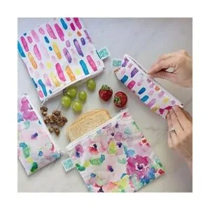 Bumkins Bolsas de aperitivos tela reutilizable lavable_5