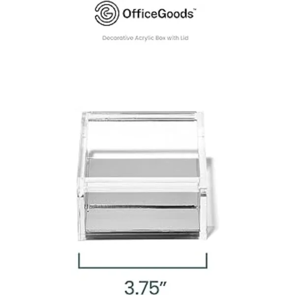 OfficeGoods Caja de acrílico para oficina o hogar_4
