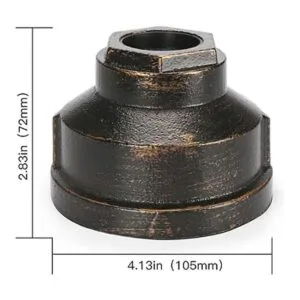 Boncoo Lámpara de mesa con control táctil lámpara de_4