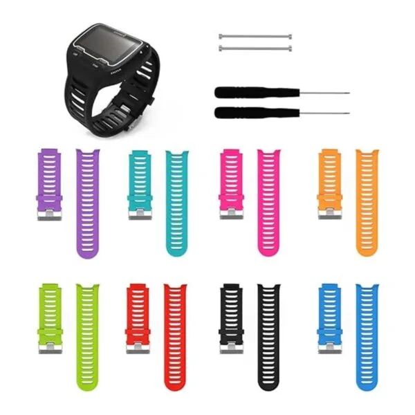 QGHXO Correa de repuesto para Garmin Forerunner 910XT_4