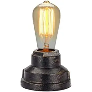 Boncoo Lámpara de mesa con control táctil lámpara de_1