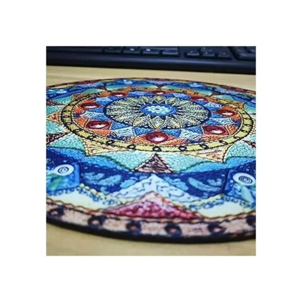 Hermosa pintura al óleo estilo acuarela mandala fondo de_2