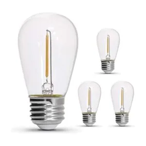 Feit Electric Bombilla LED S14822FILED4 de 1W sin DM 4_1