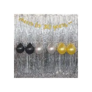 GOER Cheers to 30 years and Champagne Glasses Gold Glitter_2