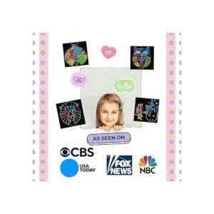 Purple Ladybug Mini notas de papel de arte holográfico_2