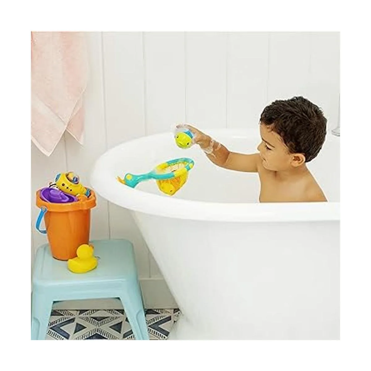 Munchkin Catch and Score Juguete de baño de baloncesto_2