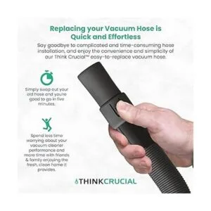 Think Crucial Manguera de aspirador de repuesto_4