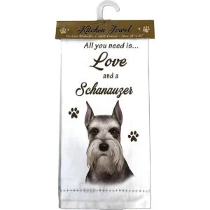 ES Pets Schnauzer toallas de cocina recortadas color_1