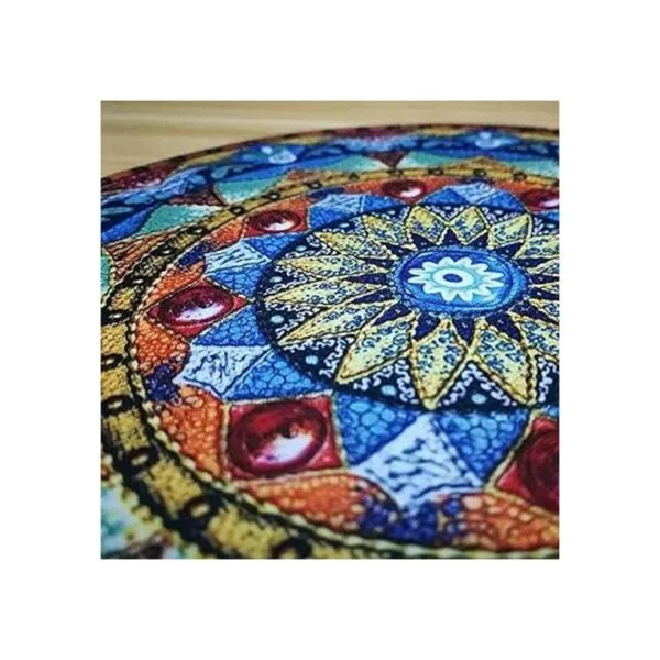 Hermosa pintura al óleo estilo acuarela mandala fondo de_4