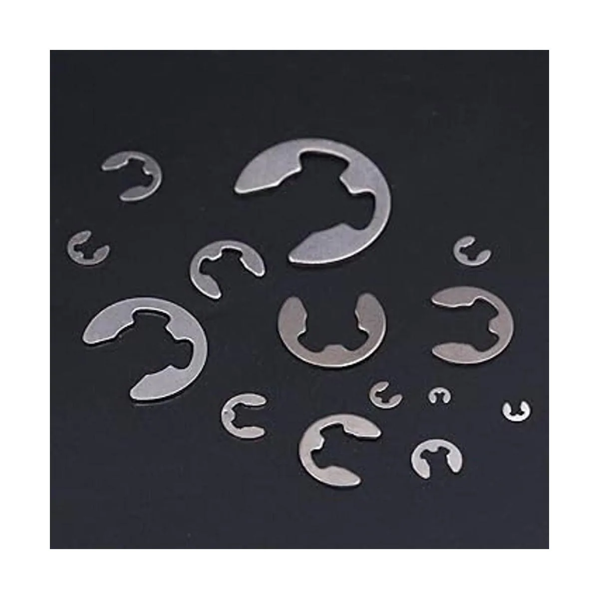 Hilitchi Juego de anillos de retención externos de acero_4