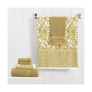 Amrapur Overseas Trébol toallas de filigrana_2