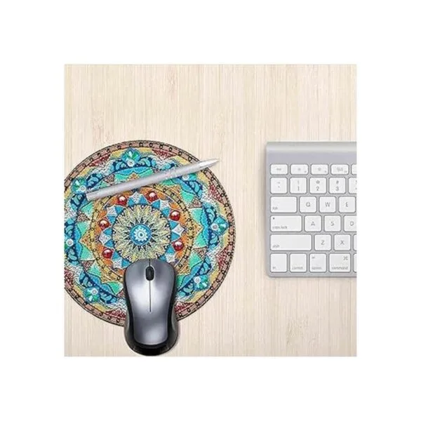 Hermosa pintura al óleo estilo acuarela mandala fondo de_6
