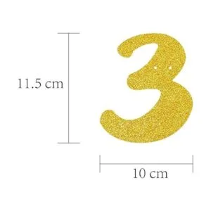 GOER Cheers to 30 years and Champagne Glasses Gold Glitter_3