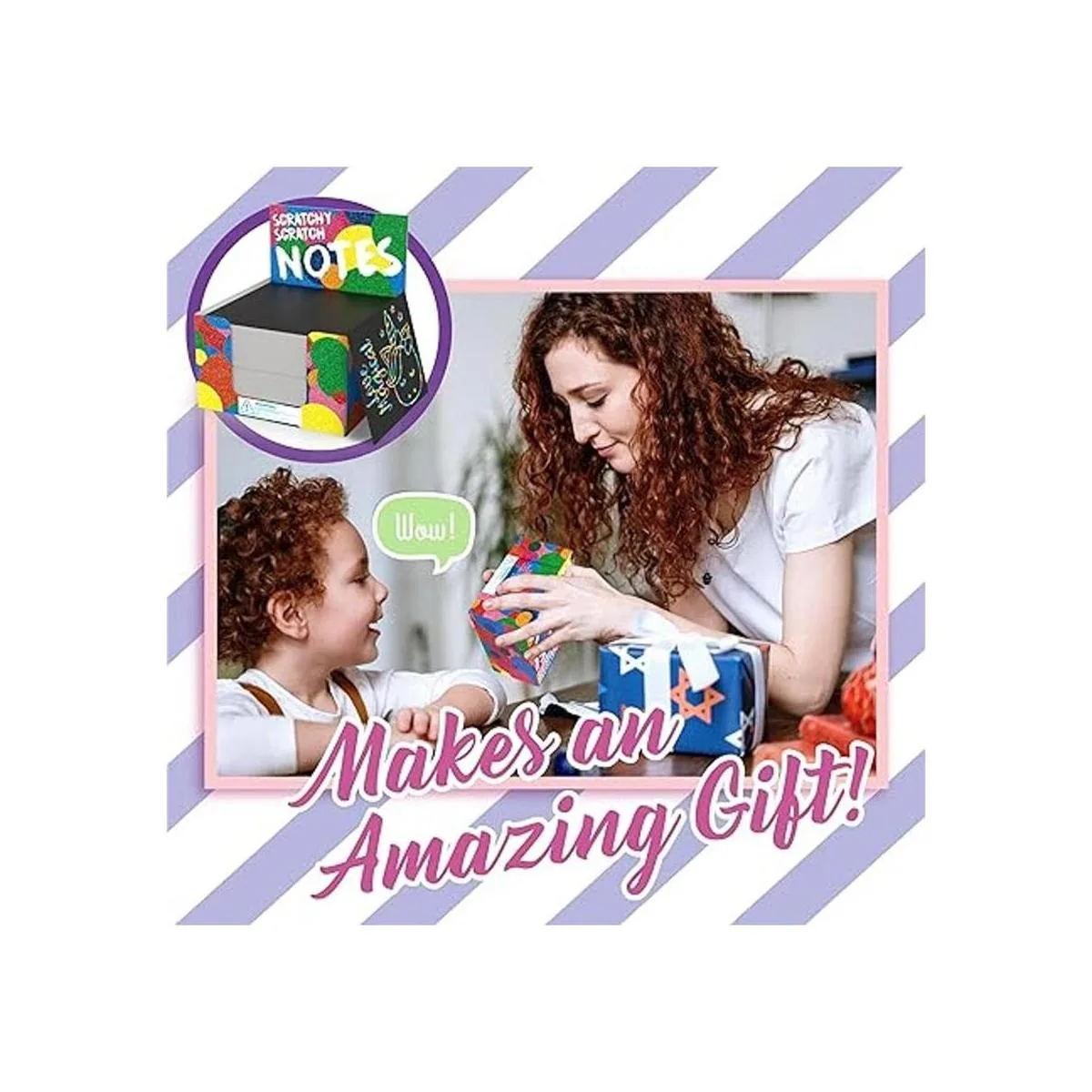 Purple Ladybug Mini notas de papel de arte holográfico_3