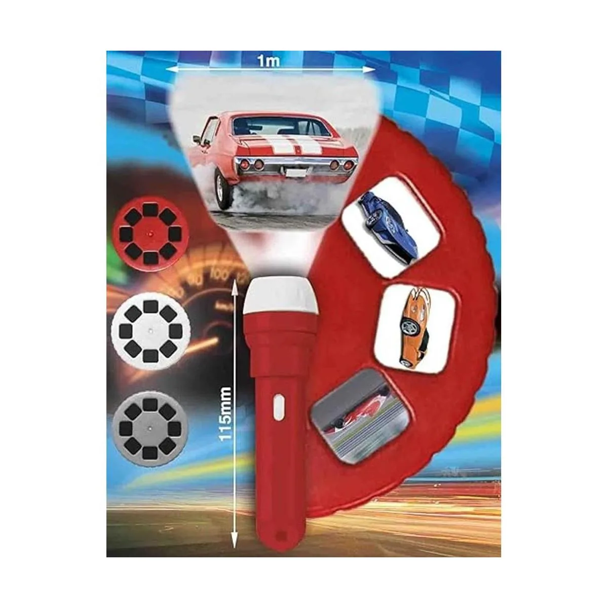 Linterna y proyector de Super Cars_3