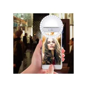 Meifigno Anillo de luz para selfie recargable con 36_6