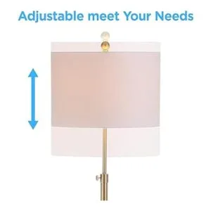 JONATHAN Y JYL3022A Lámpara de pie LED ajustable de metal_4