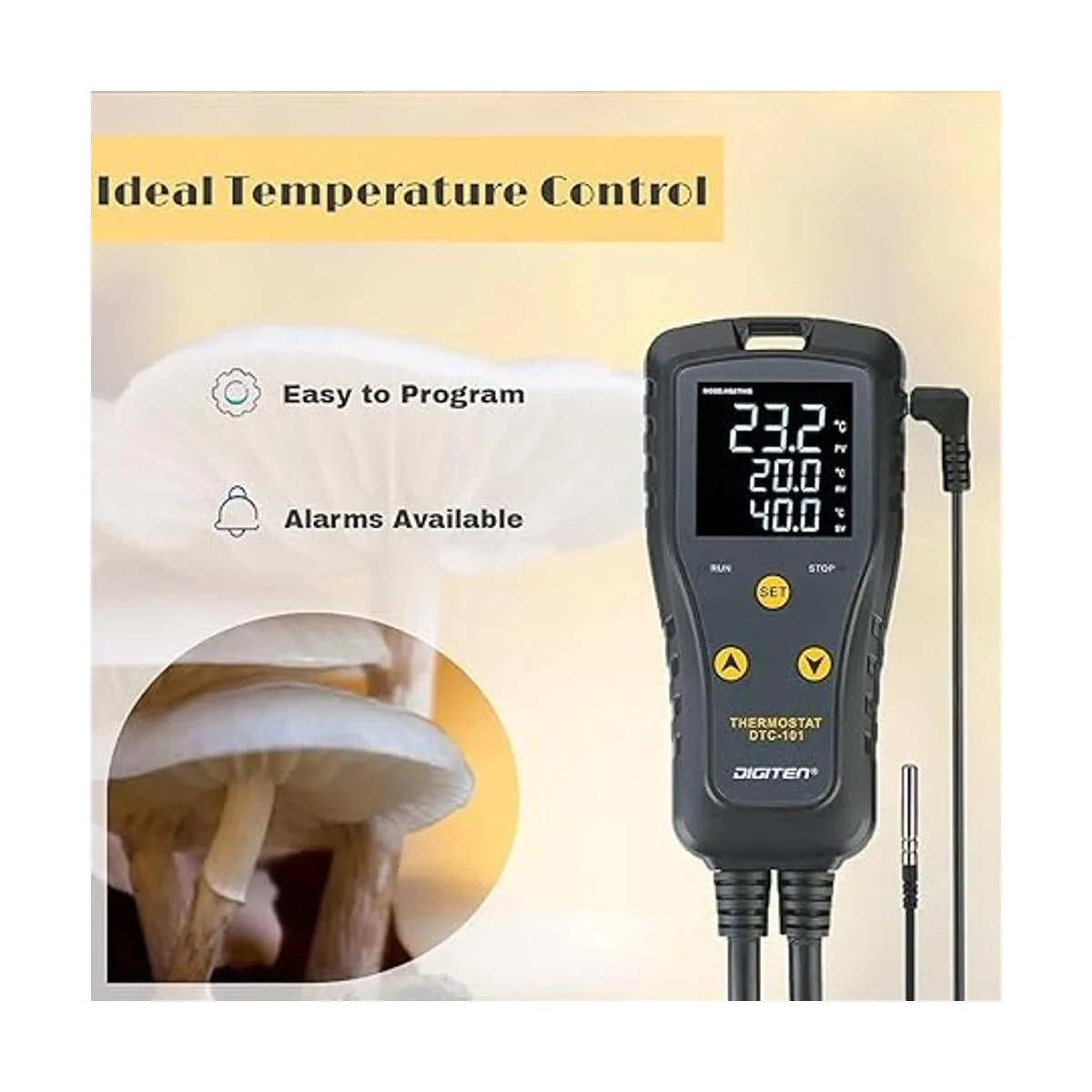 DIGITEN Controlador de temperatura de termostato DTC101_4