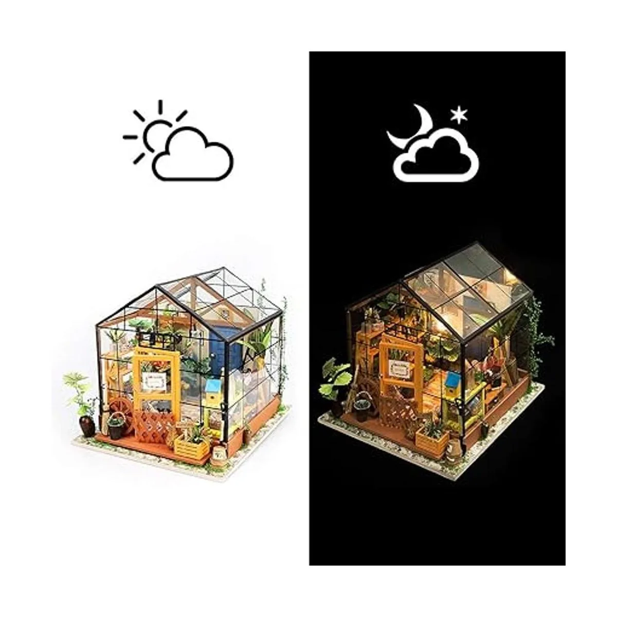 Rolife Kit de bricolaje en miniatura de casa de muñecas_5