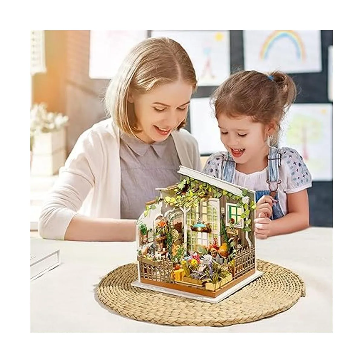 Rolife Set de manualidades para construir casa de muñecas_5