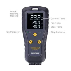 DIGITEN Controlador de temperatura de termostato DTC101_2