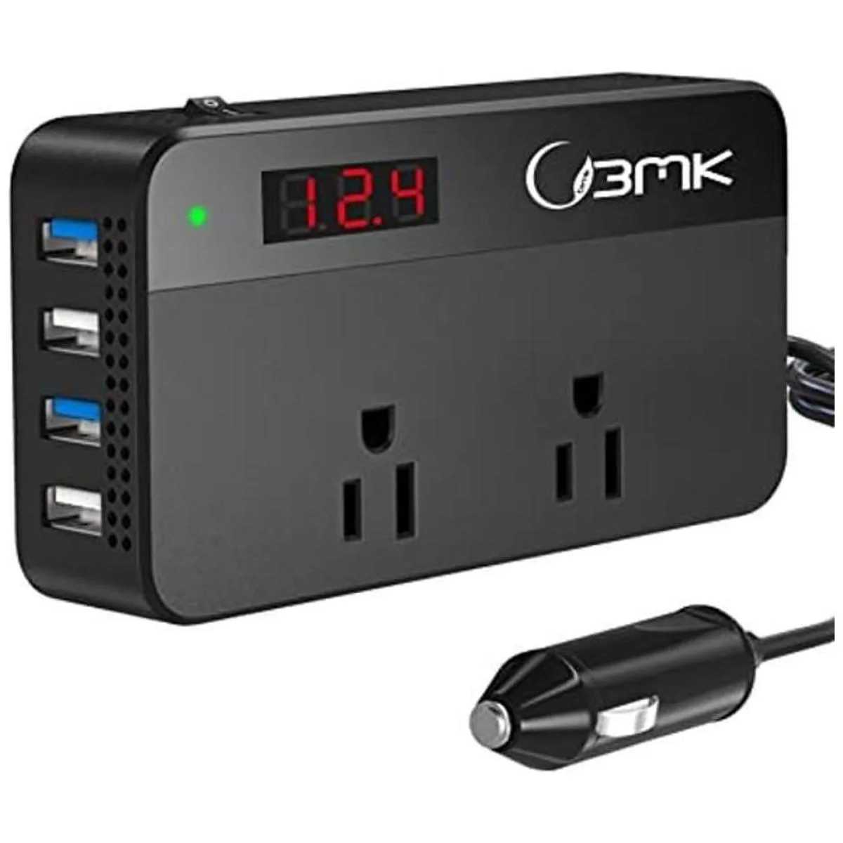 BMK Inversor de corriente para automóvil de 200 W CC de_1