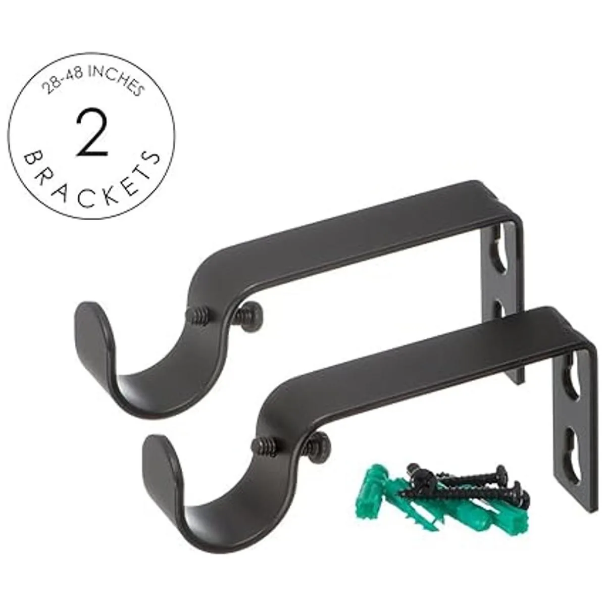 Ivilon Barra de cortina para tratamiento de ventana_2