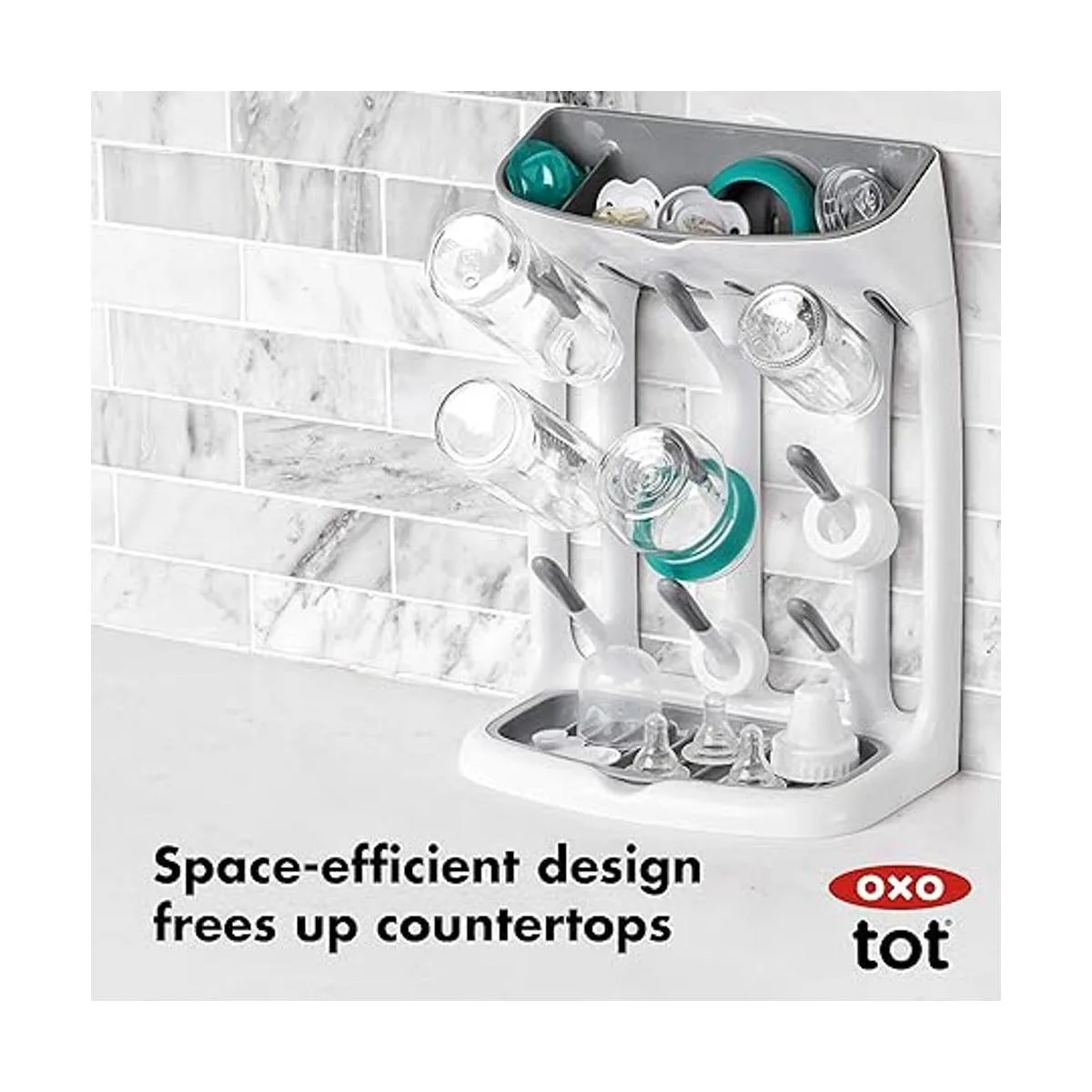 OXO Estante de secado para ahorrar espacio_4