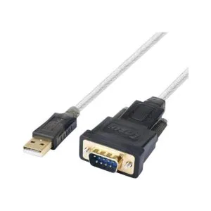 DTECH Cable Serial a USB Adaptador DB9 Macho RS232 Puerto_1