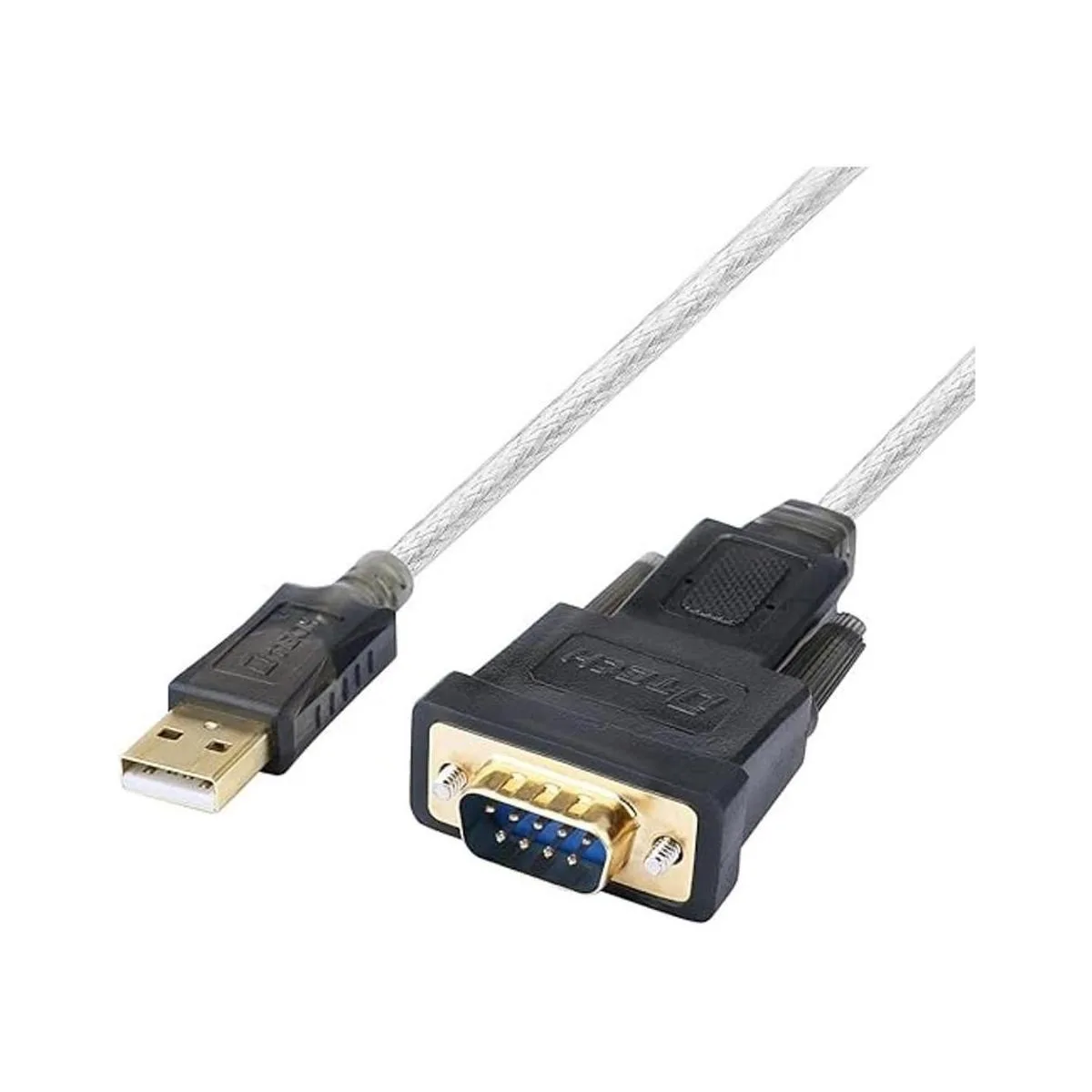 DTECH Cable Serial a USB Adaptador DB9 Macho RS232 Puerto_1