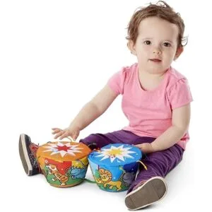 Melissa Doug Ks Kids Bongo Drums Instrumento musical_4
