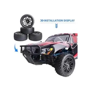 HobbyPark Juego de 4 llantas y llantas para coche_2