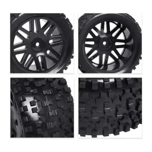 HobbyPark Ruedas delanteras y traseras y neumáticos de_3