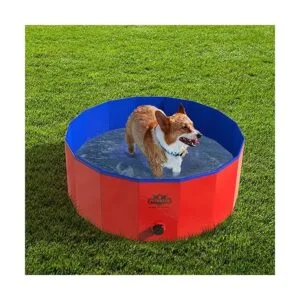 PETMAKER Piscina portátil plegable de 30.5 pulgadas con_2