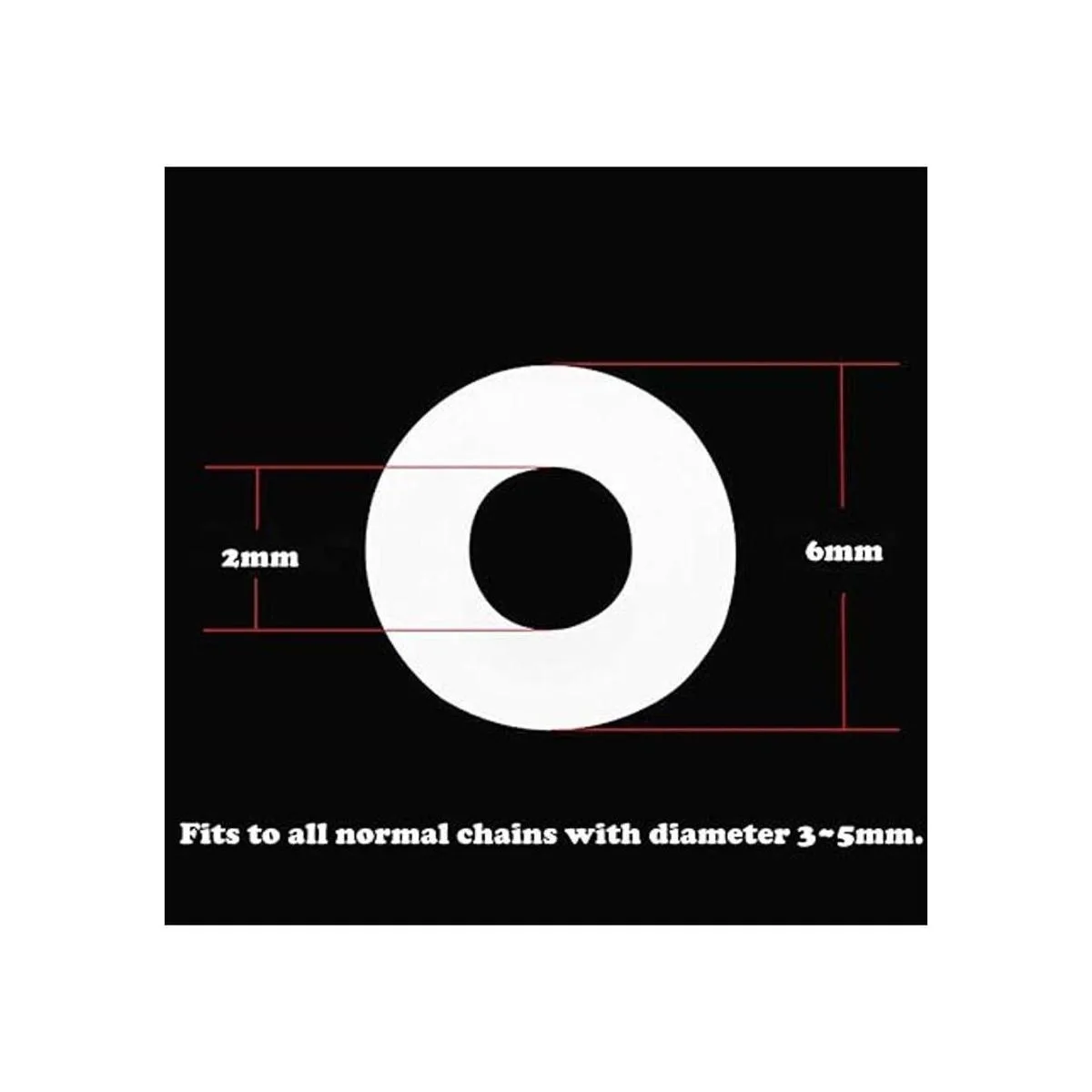 Kinteshun Anillo de silicona antideslizante de fijación_2