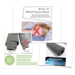 Supmat Tapete de silicona extra grande y grueso muy_4