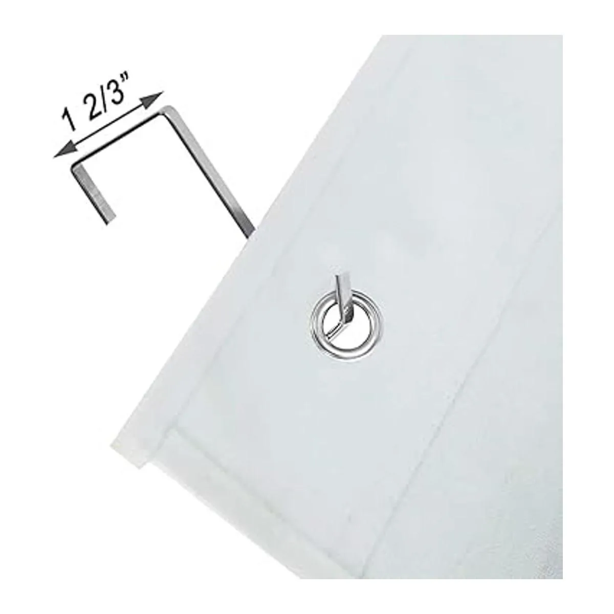 KIMBORA Paquete de 2 bolsillos grandes de malla para_4