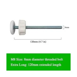 Baby Gate Guru Varillas de husillo extralargas M8 0.315_4