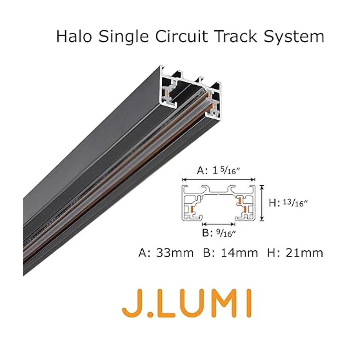 J.LUMI RAL3002 Rieles de luz de pista sistema de pista de_2