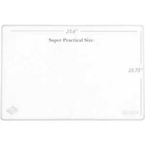 Supmat Tapete de silicona extra grande y grueso muy_2