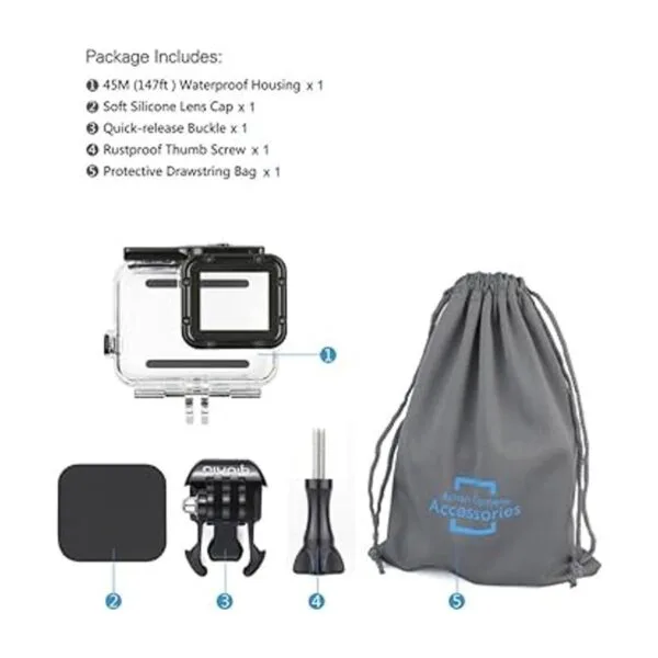Carcasa protectora estándar impermeable para cámara de_3