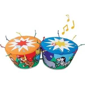 Melissa Doug Ks Kids Bongo Drums Instrumento musical_3