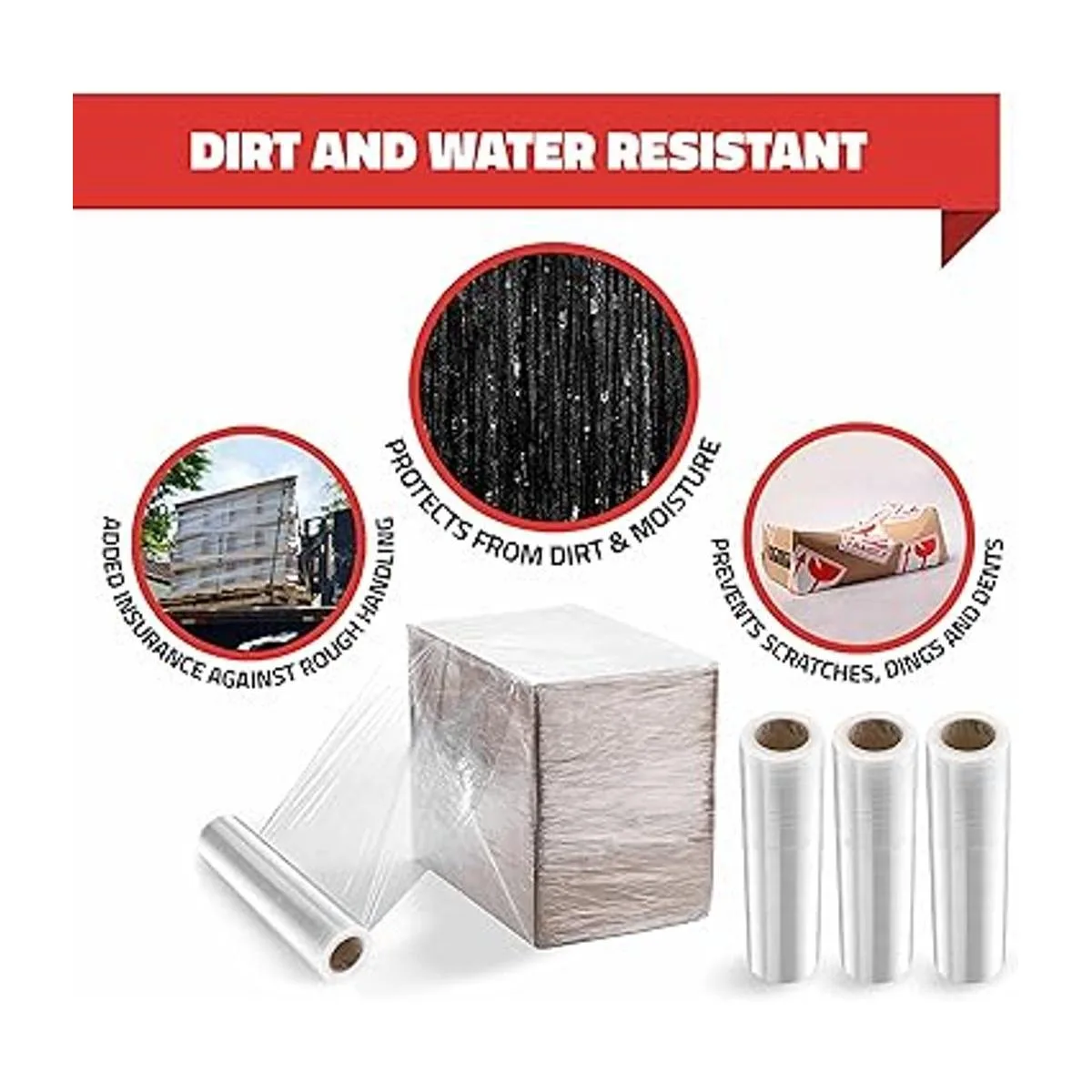 Envoltura elástica de fuerza industrial paquete de 4_4