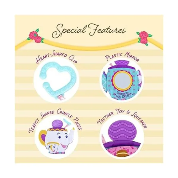 Preferido de niñas libro blando para bebés de la princesa_3