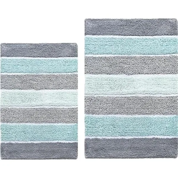 Chardin Home Cordural Stripes Juego de 2 alfombras de_1