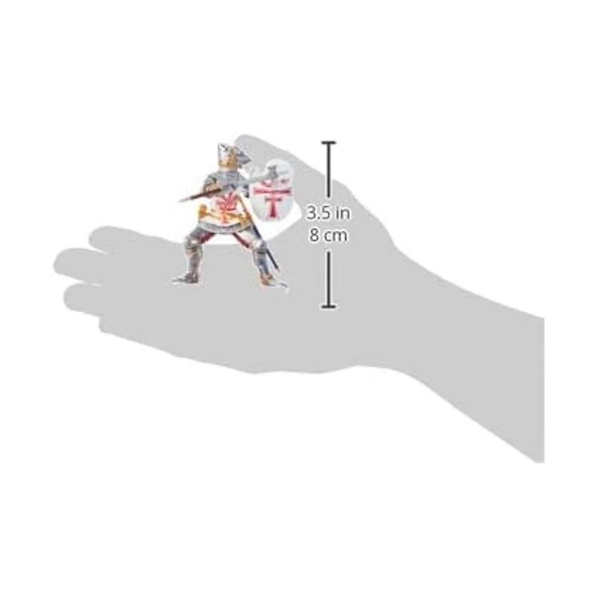 Papo Pintado a mano Figura Fantasía medieval caballero_5