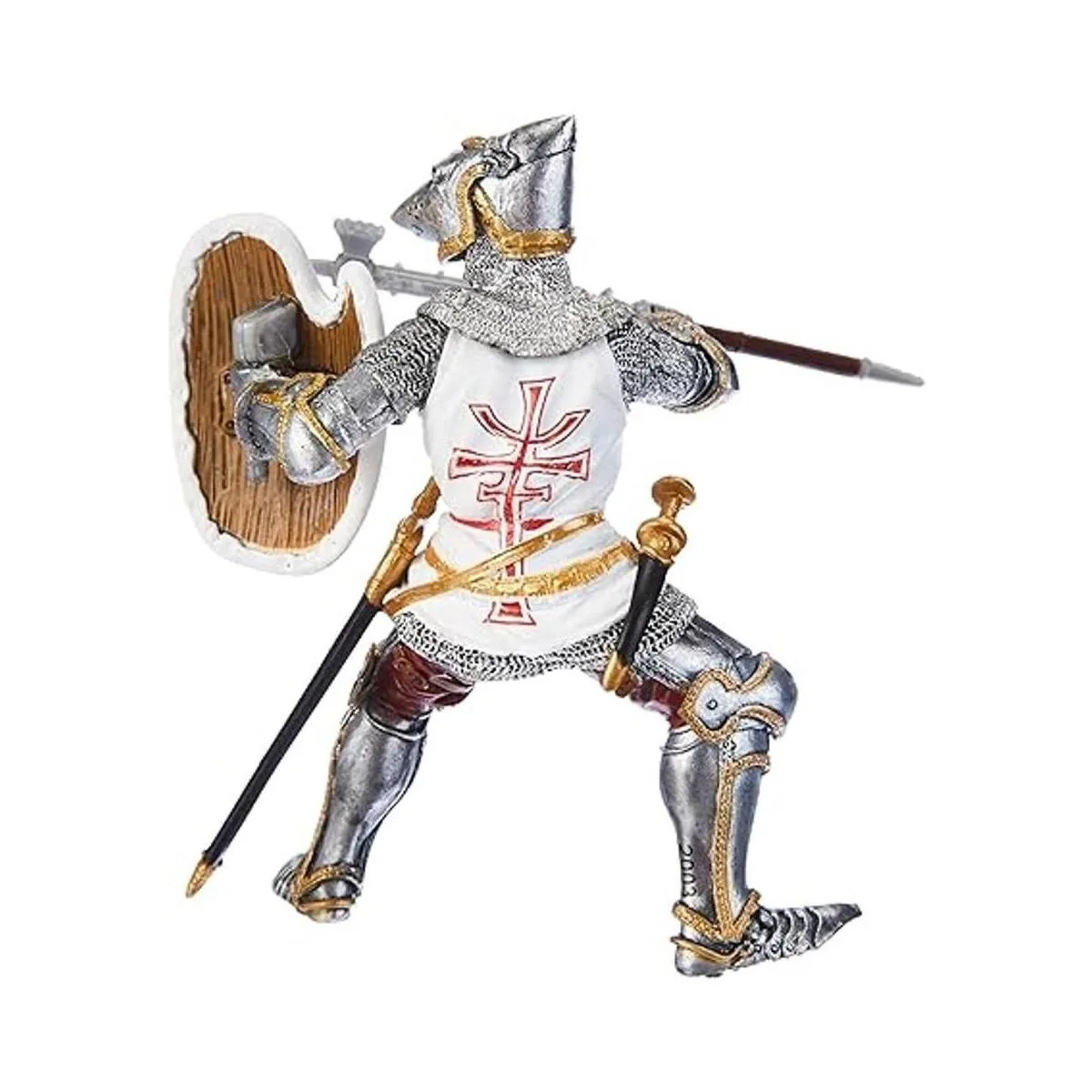 Papo Pintado a mano Figura Fantasía medieval caballero_2